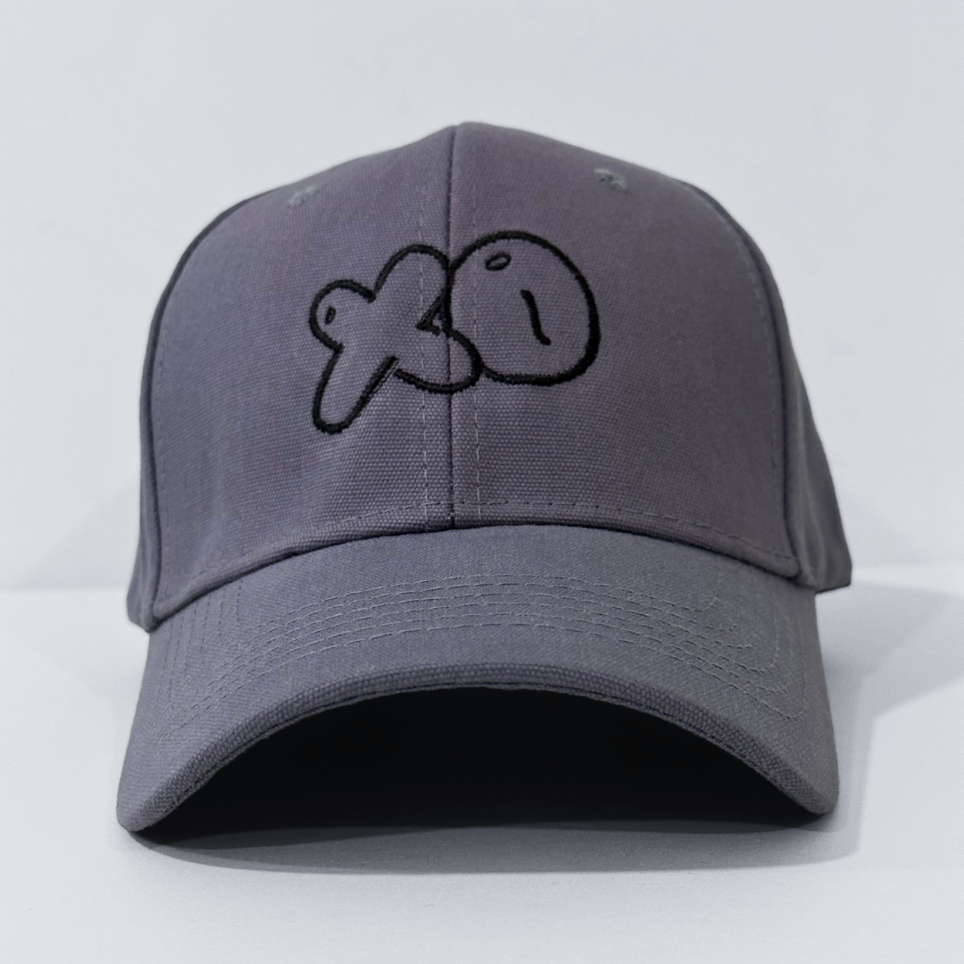 كاب XO من Cap966 لون رمادي